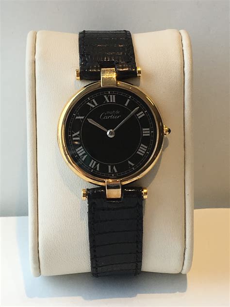 buying a vintage cartier watch|pre owned ladies cartier watches.